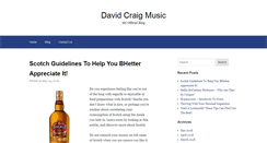 Desktop Screenshot of davidcraigmusic.com